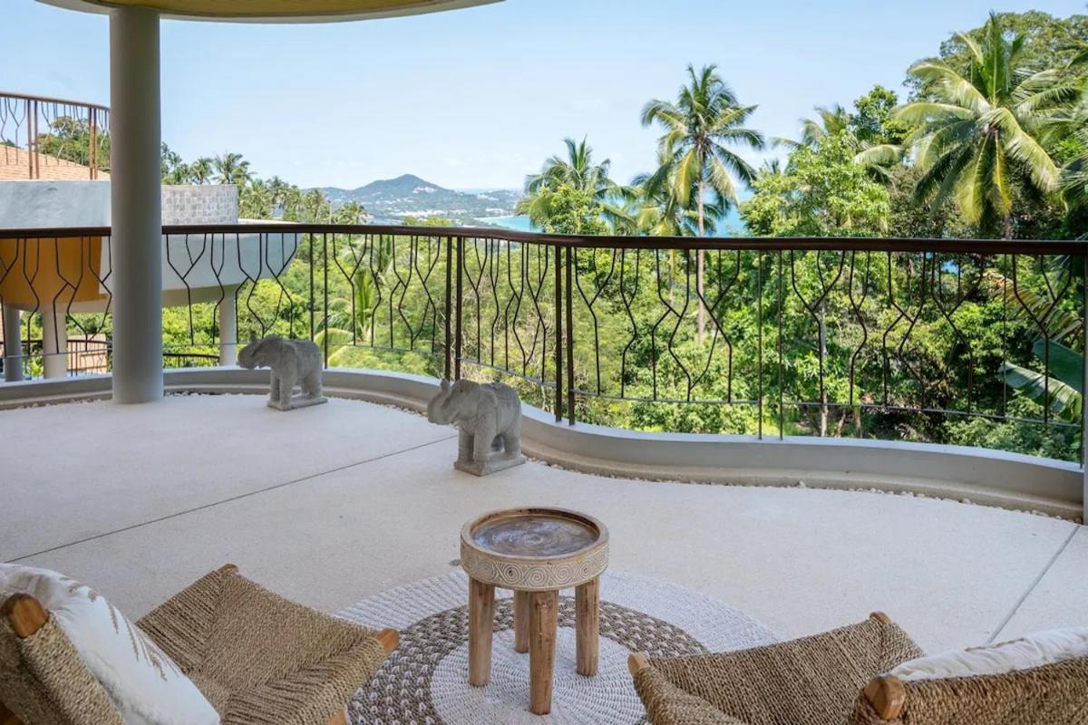 Villa Lola 2Br - Private Infinity Pool & Sea View Strand von Chaweng Exterior foto