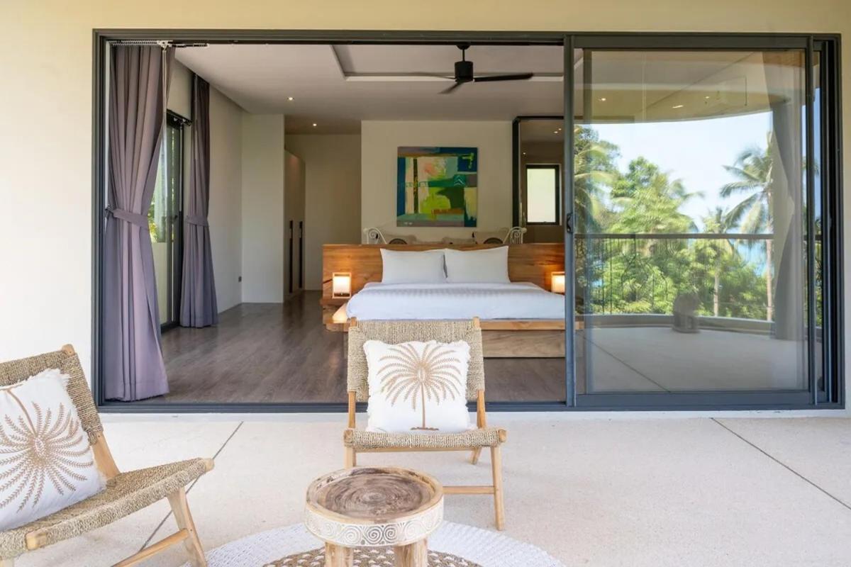 Villa Lola 2Br - Private Infinity Pool & Sea View Strand von Chaweng Exterior foto