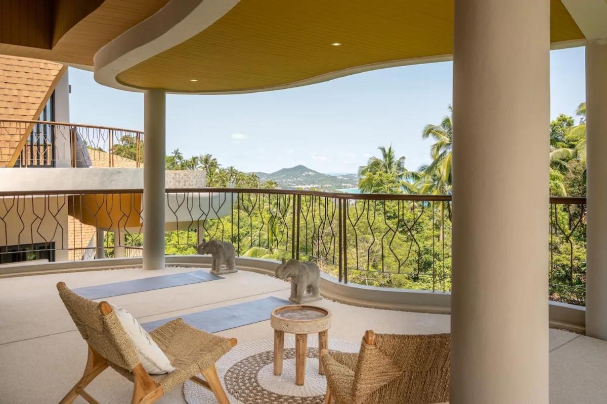 Villa Lola 2Br - Private Infinity Pool & Sea View Strand von Chaweng Exterior foto