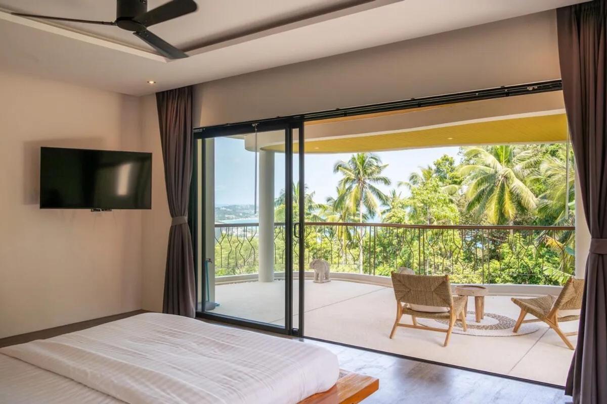 Villa Lola 2Br - Private Infinity Pool & Sea View Strand von Chaweng Exterior foto