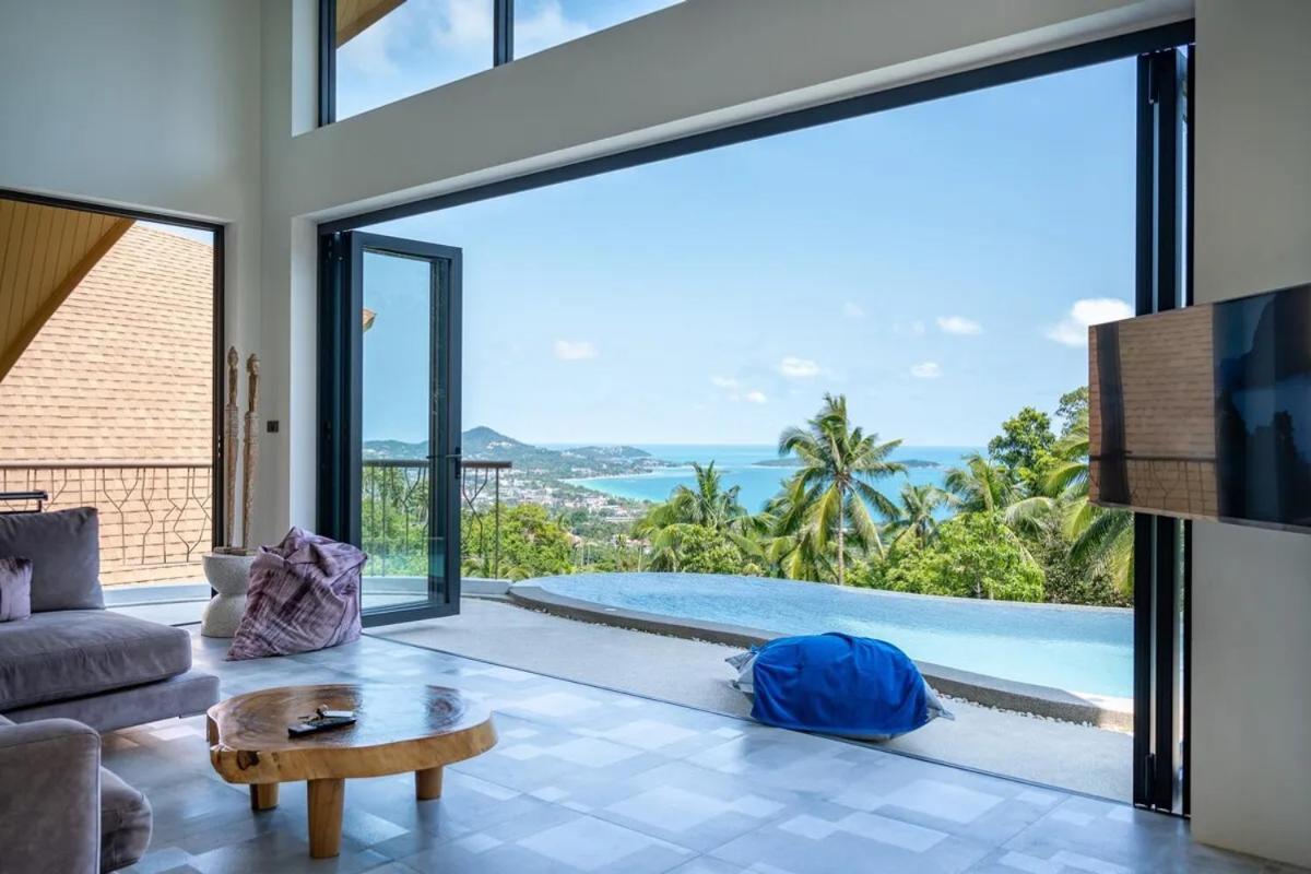 Villa Lola 2Br - Private Infinity Pool & Sea View Strand von Chaweng Exterior foto